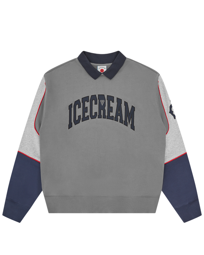 Collared Warm-Up Sweatshirt