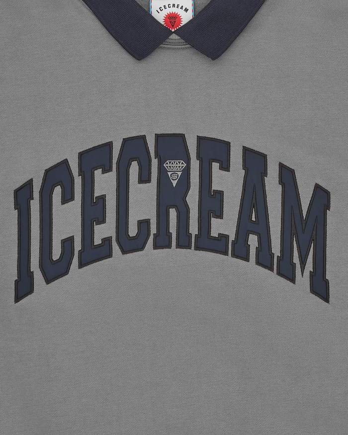 Collared Warm-Up Sweatshirt