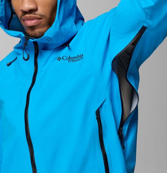 Columbia Mens Saudan Pro 3L Waterproof Jacket