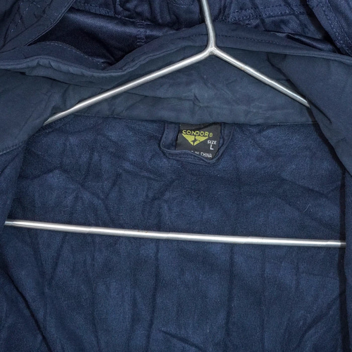 Condor Summit Navy Blue Softshell Jacket - Large - Army & Outdoors - Softshell Jacket