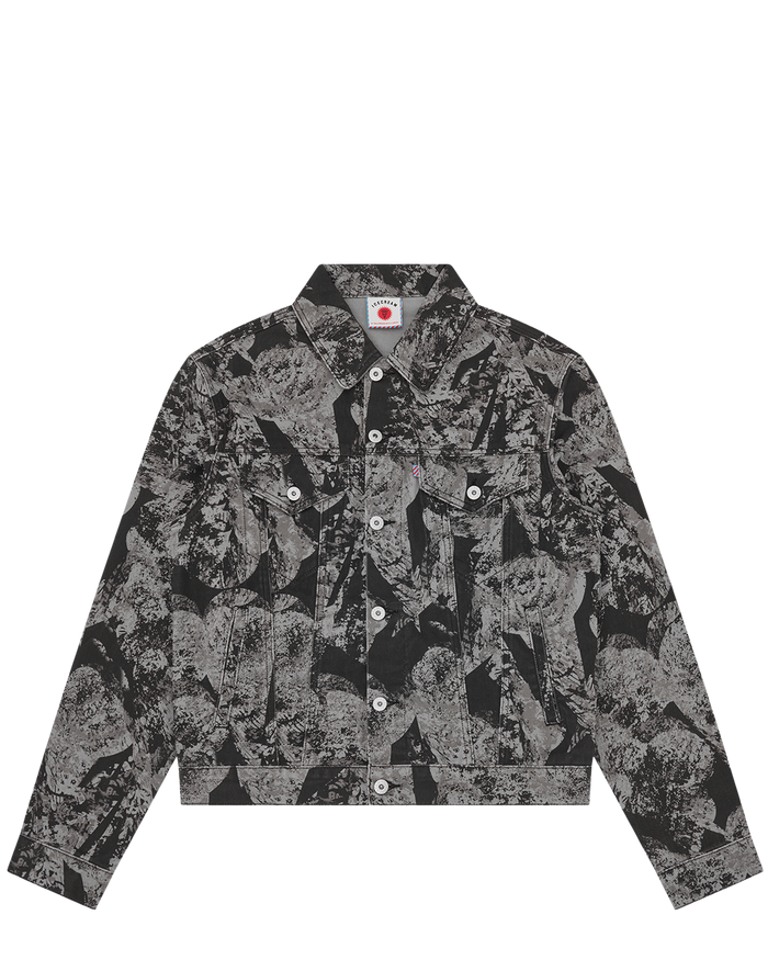 Cone Stamp Denim Trucker Jacket