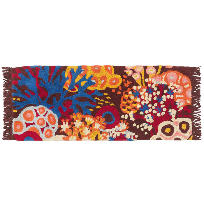 Cora Bath Runner - Garnet