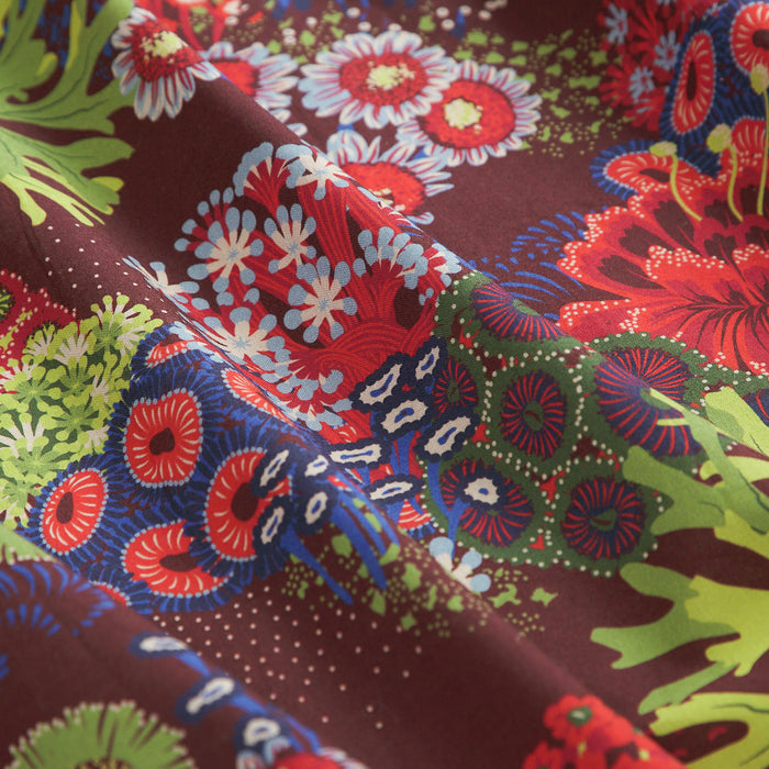 Cora Cotton Sheets - Garnet Fitted Sheet / Queen