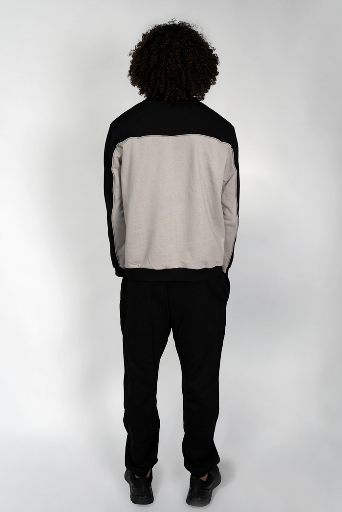 Core Crewneck - Black Grey