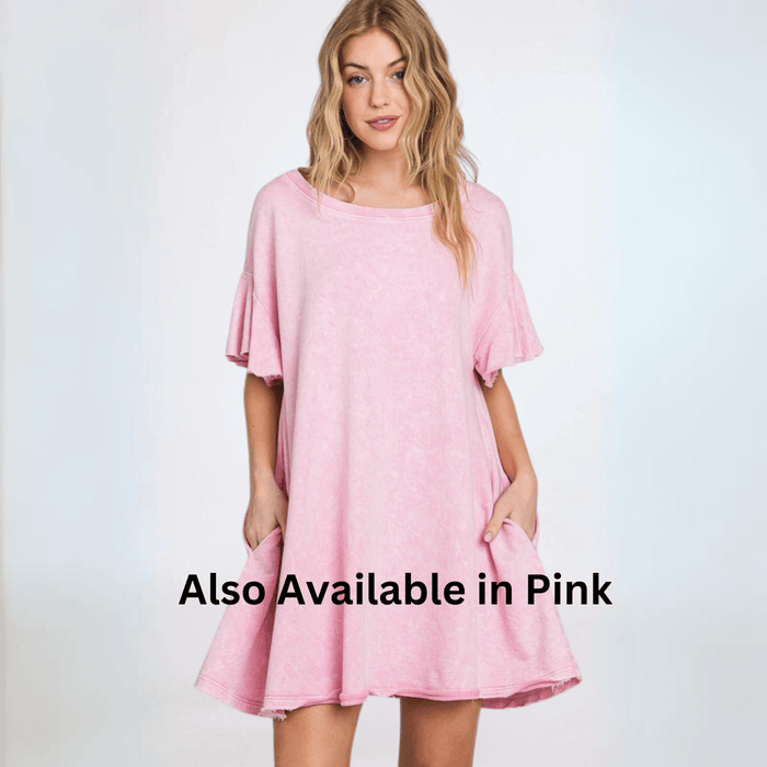 Cotton French Terry Dress Made in USA - RFE Marketing Ventures