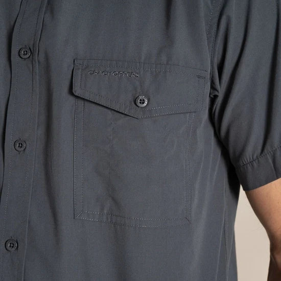 Craghoppers Mens Kiwi Short Sleeved Shirt