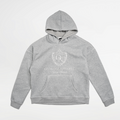 Crest Stitch Hoodie - Grey