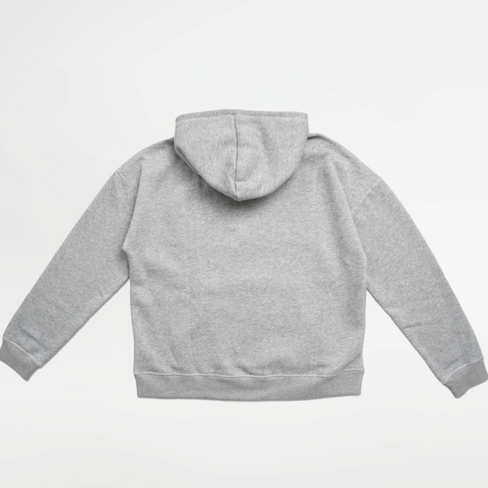 Crest Stitch Hoodie - Grey