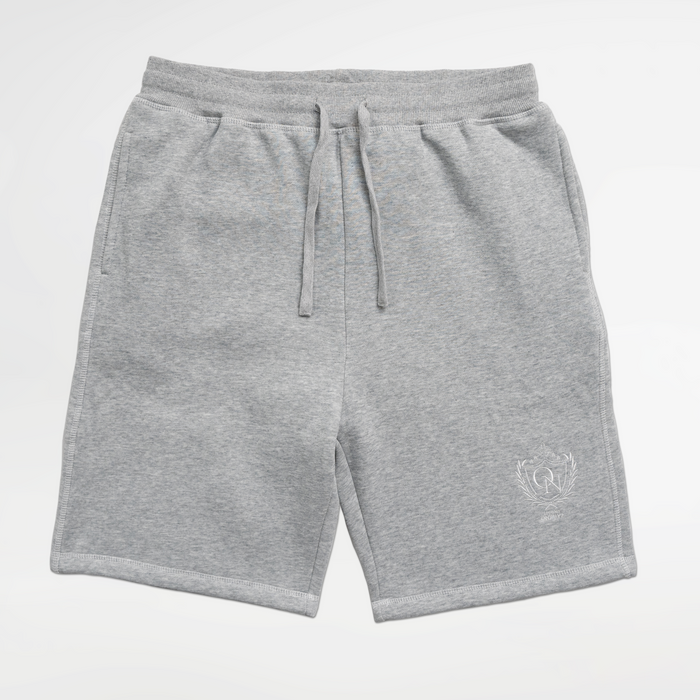 Crest Stitch Shorts - Grey