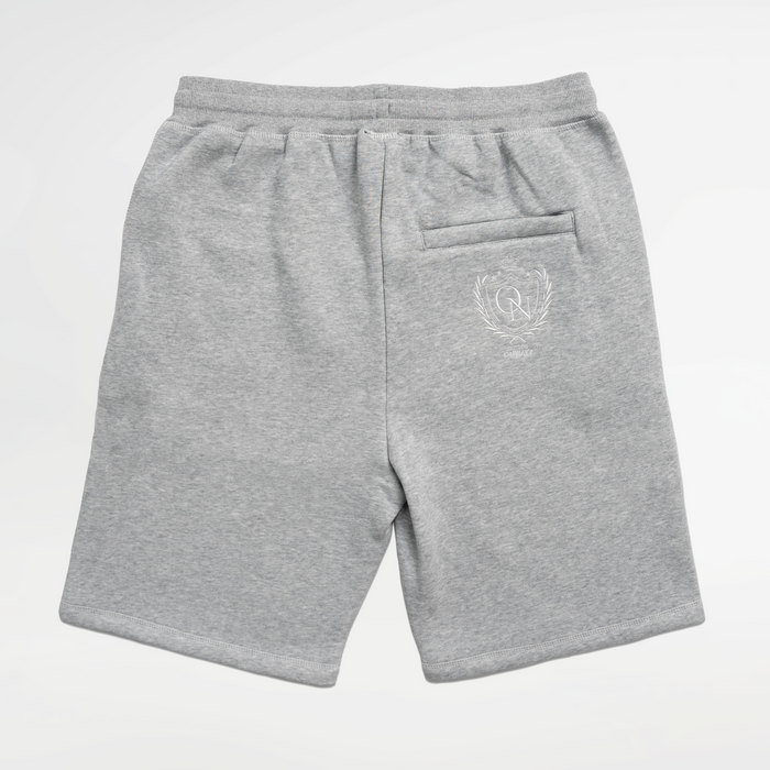 Crest Stitch Shorts - Grey