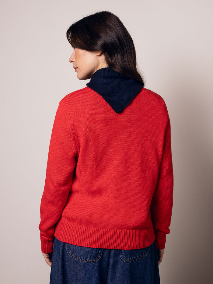 Crew Neck Cardigan