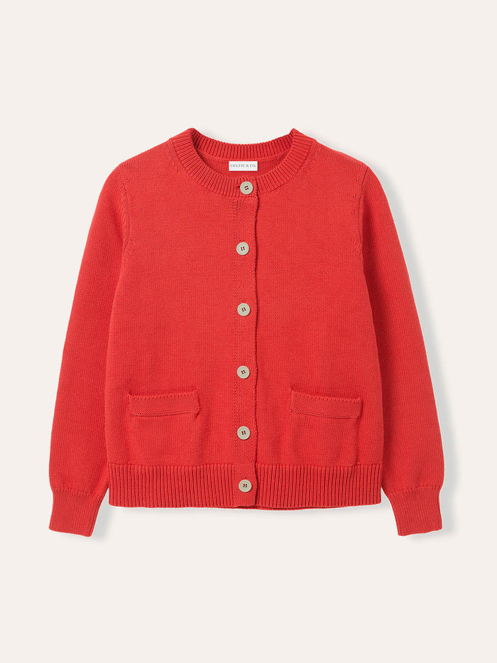 Crew Neck Cardigan