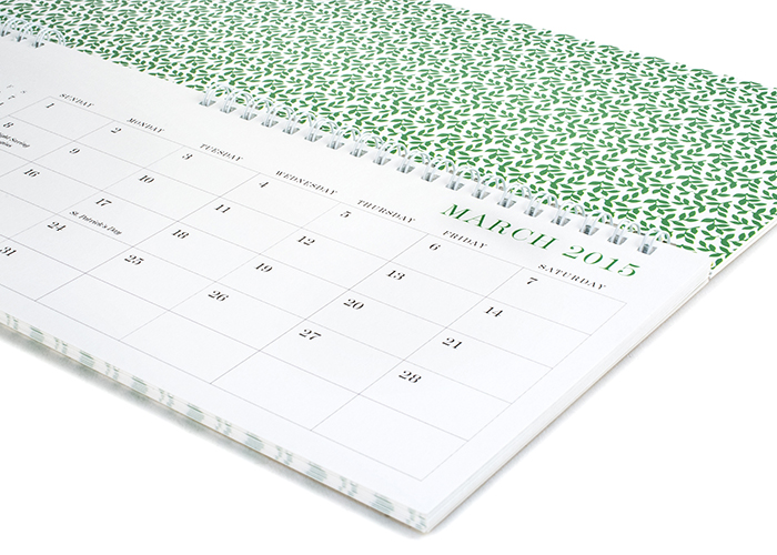 Customizable Desk Calendar