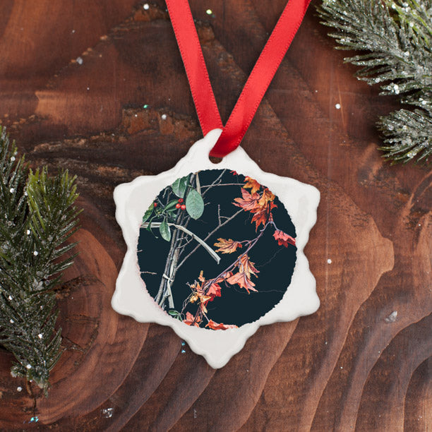 Customizable Porcelain Ornament