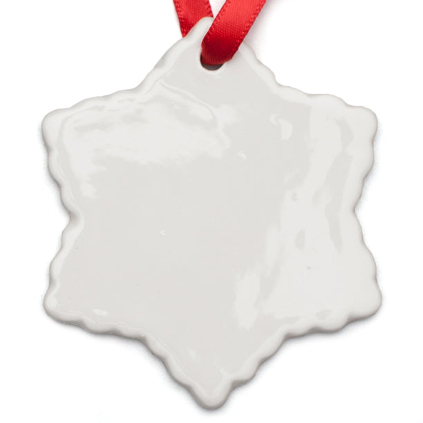 Customizable Porcelain Ornament