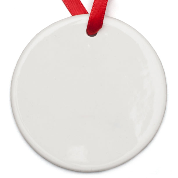 Customizable Porcelain Ornament
