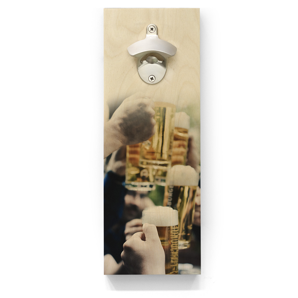 Customizable Wooden Bottle Opener