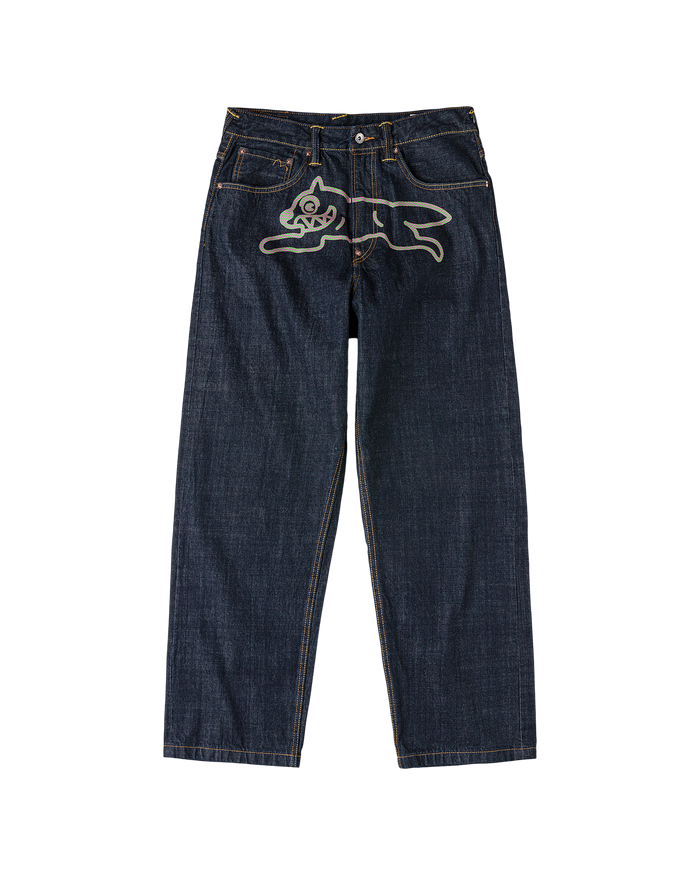 Daicock Printed Baggy Jeans