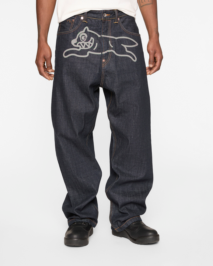 Daicock Printed Baggy Jeans