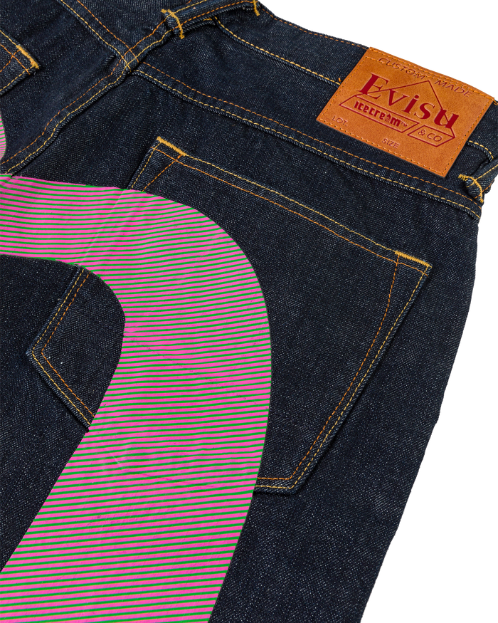 Daicock Printed Baggy Jeans