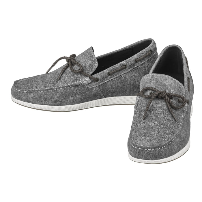 Denim Grey Boat Shoes - 2.4 Inches - SARTORO