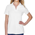 Devon & Jones CrownLux Performance™ Women's Plaited Polo Shirt