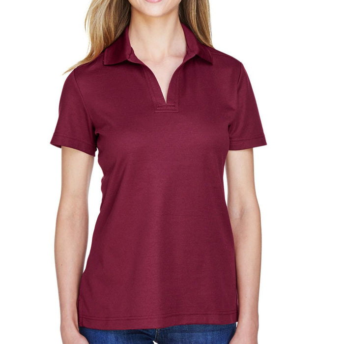 Devon & Jones CrownLux Performance™ Women's Plaited Polo Shirt