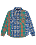Diamonds & Dollars Check Padded Overshirt
