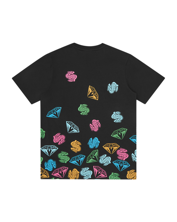 Diamonds & Dollars Jumble T-Shirt