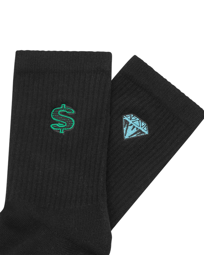 Diamonds & Dollars Socks