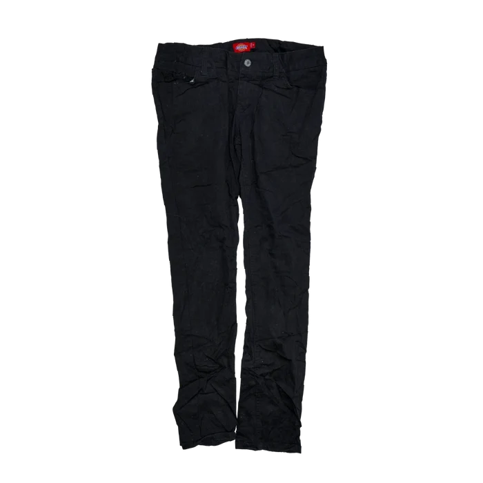 Dickies Women's Black Jeans - Size 13, Medium - Army & Outdoors - Jeans