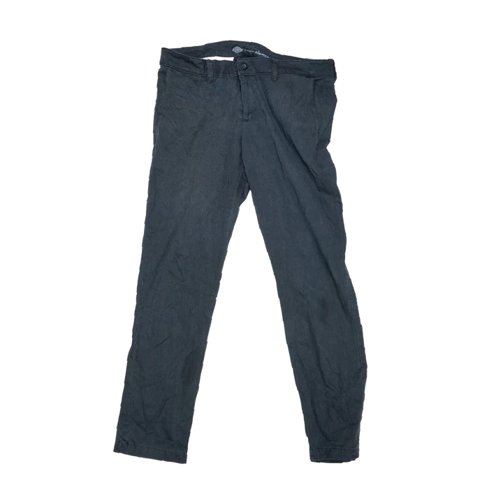 Dickies Women's Black Skinny Trousers - Large - Army & Outdoors - Work Trousers