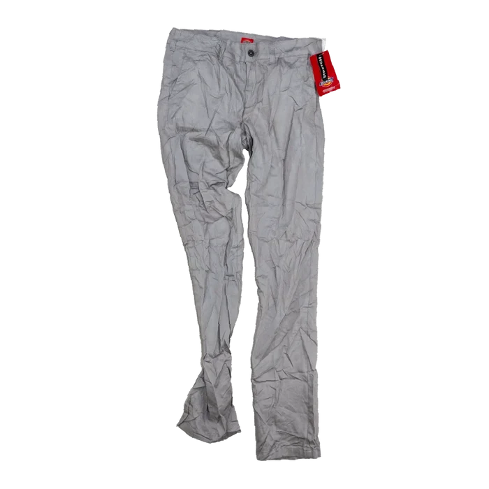 Dickies Women's Grey Trousers - Size 5, Small - Army & Outdoors - Dress Trousers
