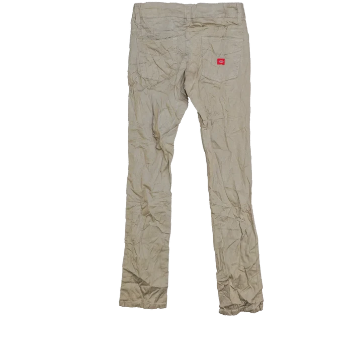 Dickies Women's Khaki Jeans - Size 7, Small - Army & Outdoors - Jeans
