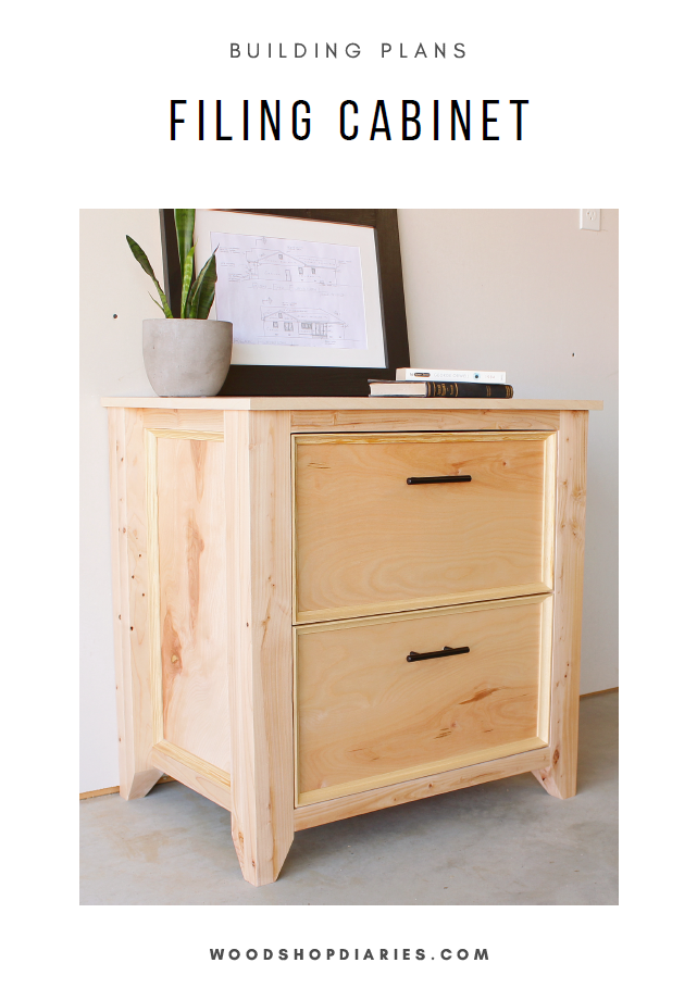 DIY File Cabinet Plan