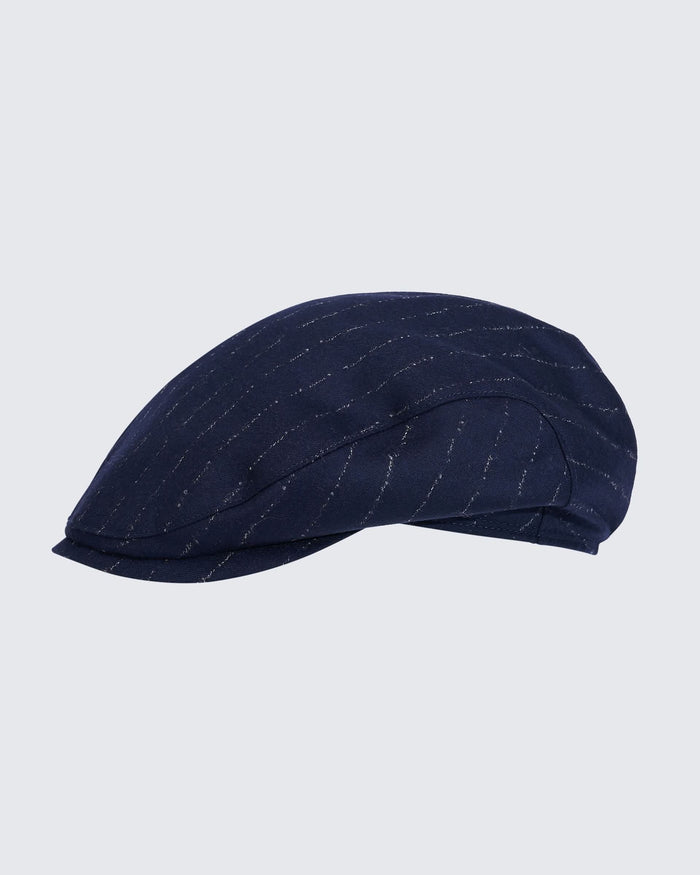 Dowse Wool & Cashmere Morse Code Flannel Cap
