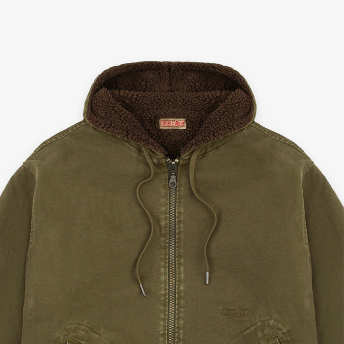 Dubbleware Cavva Fleece Jacket - Military Green