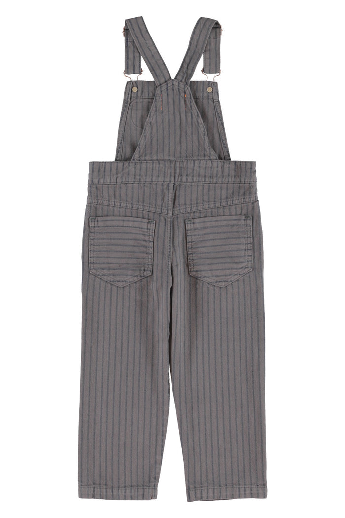 Dungarees Grey with Black Stripes