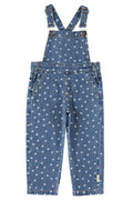 Dungarees Washed Navy Denim with Stars