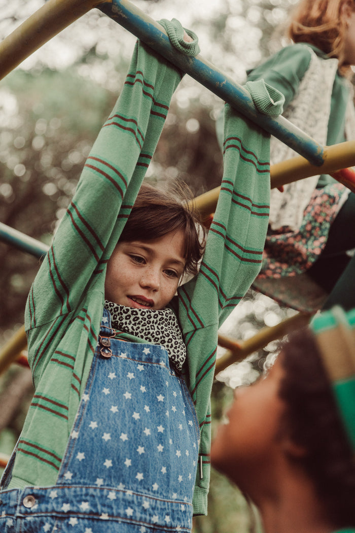 Dungarees Washed Navy Denim with Stars