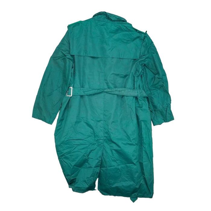 East German Police Rain Coat - G48, Medium, Item 2 - East German Army Surplus - Rain Jackets
