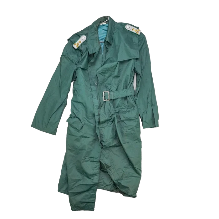 East German Police Rain Coat - G48, Medium, Item 4 - East German Army Surplus - Rain Jackets