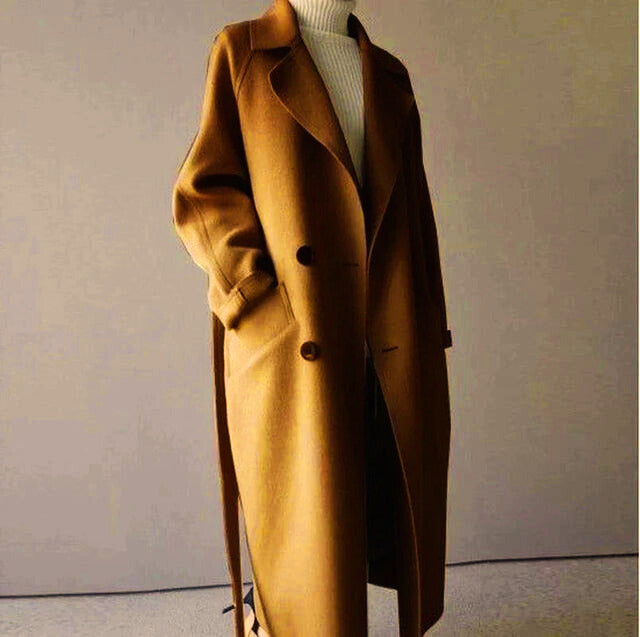 Elowen | Elegant Long Coat