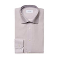 Eton - Slim Fit Patterned Shirt in White/Pink - Nigel Clare