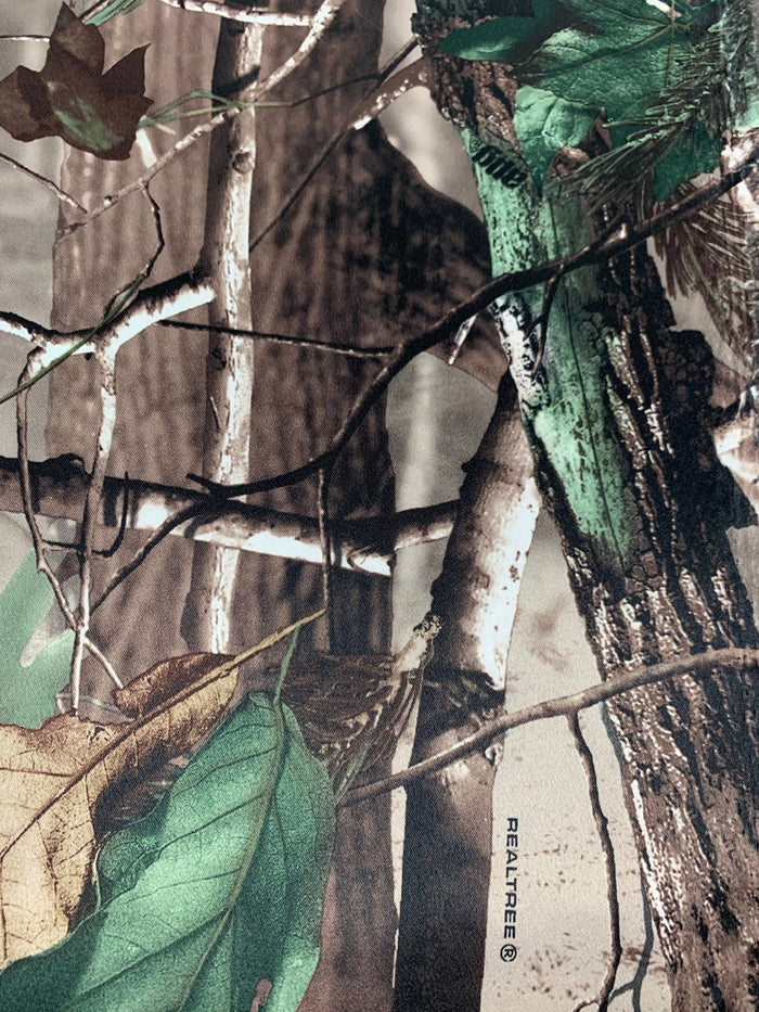 Fabric APG Realtree Satin Camo Fabric by the Yard