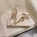 Fairy Bowknot Pointed Heels - Fashionnsio