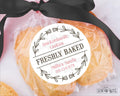 Farmhouse Wreath, Personalized Kitchen or Baking Labels - Scrap Bits