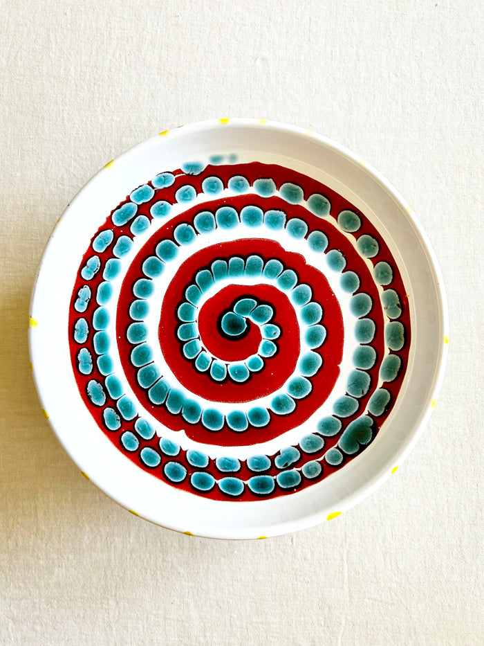 Fasano Footed Cake Plate 10" - II