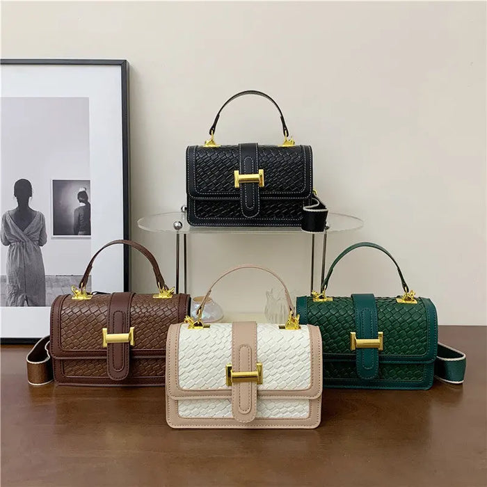 Fashionable Textured Handbags/Crossbody Bags fashionnsio