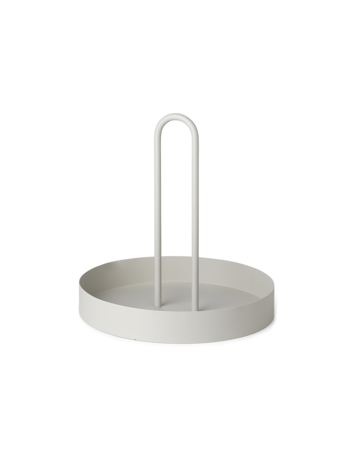 Ferm Living Grib Tray, Light Grey